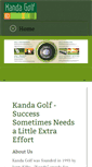 Mobile Screenshot of kandagolf.com